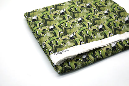 LS-F006 OLIVE ABSTRACT