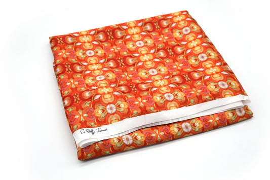 LS-F013  ORANGE GEOMETRIC