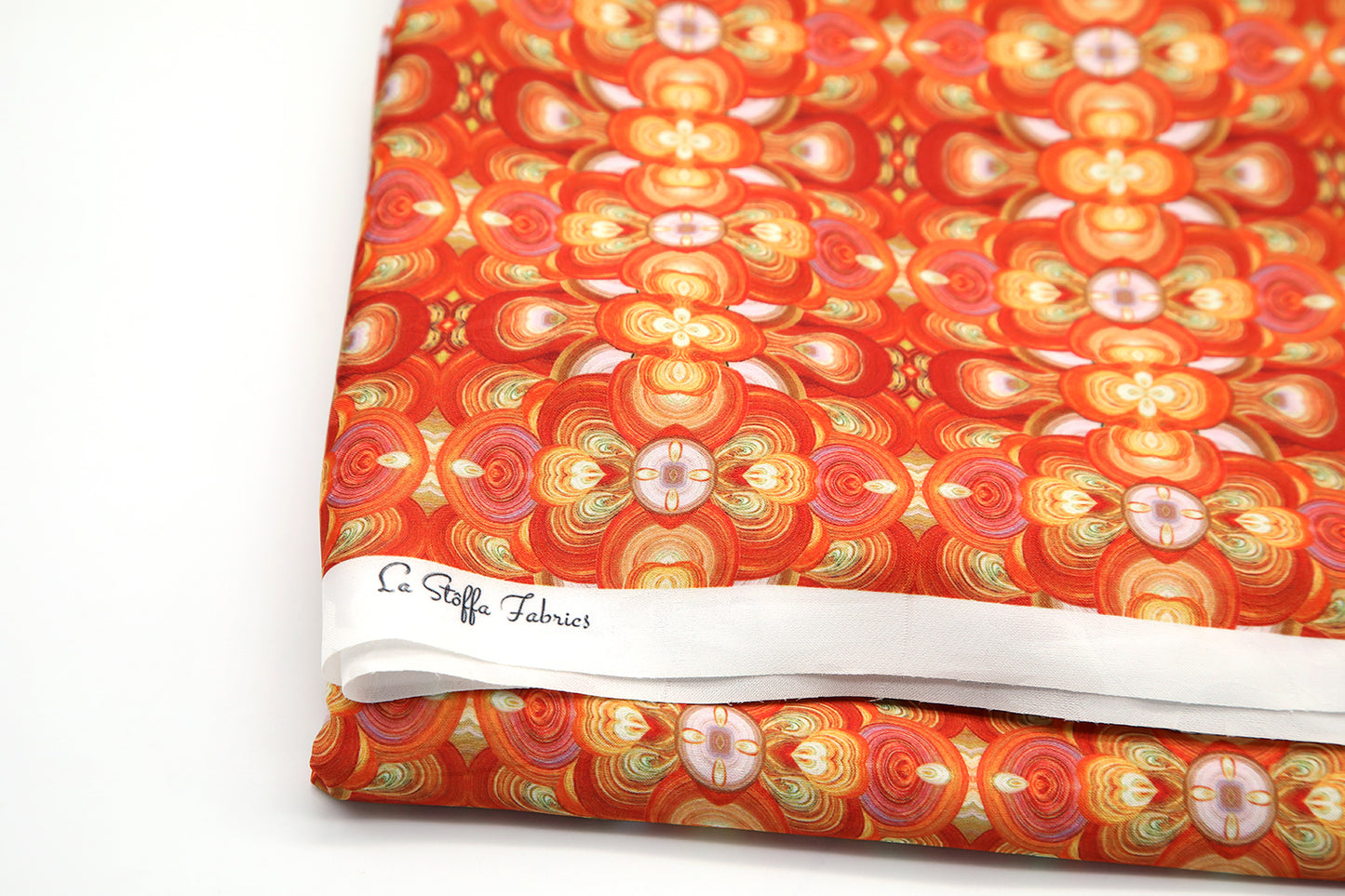 LS-F013  ORANGE GEOMETRIC