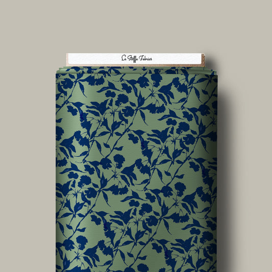 LS-F007  FLORAL BLUE