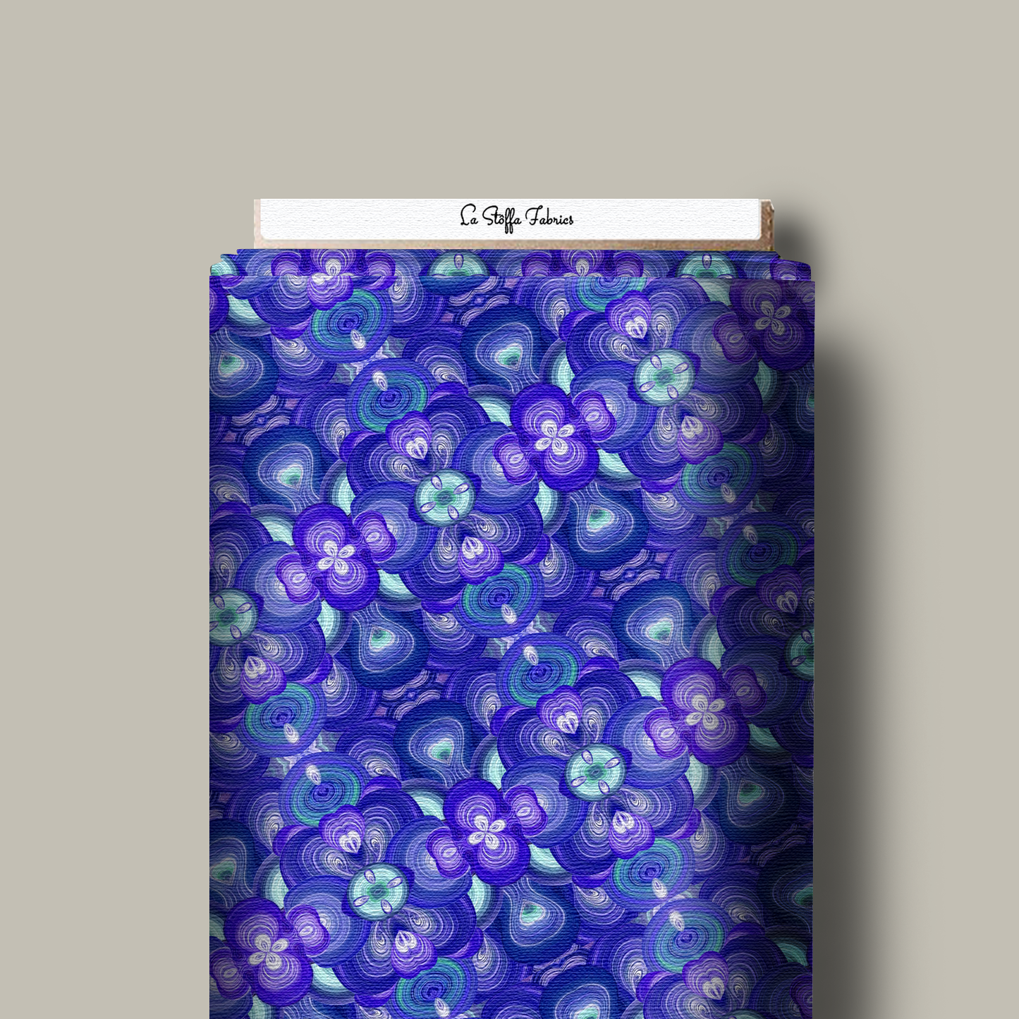 LS-F002 BLUE GEOMETRIC