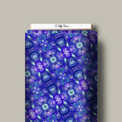 LS-F002 BLUE GEOMETRIC