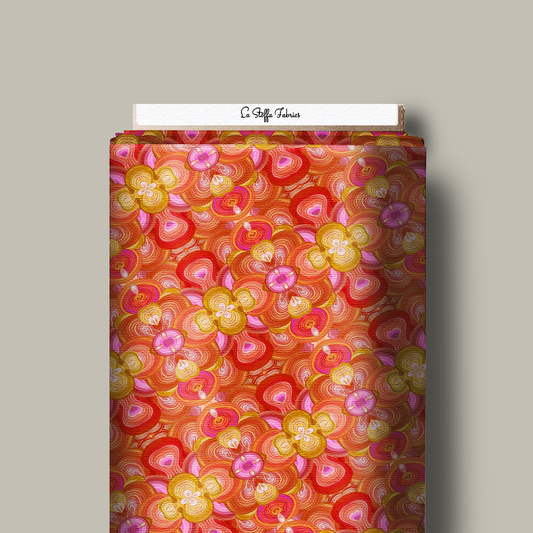 LS-F013  ORANGE GEOMETRIC